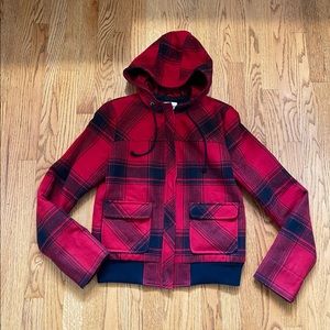 Buffalo print Hooded Jacket